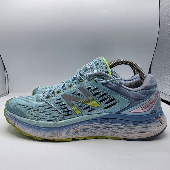 New Balance Fresh Foam 1080v8 Womens Running Shoes Size 10 Blue Mesh Comfort - Picture 13 of 13